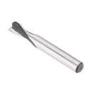 Drillpro 2 Flutes Milling Cutter 4-10mm HSS-CO CNC Milling Tool for Steel