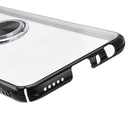 Bakeey Plating Transparent Ultra-thin with Finger Ring Holder Shockproof PC Protective Case for Xiaomi Redmi Note 8