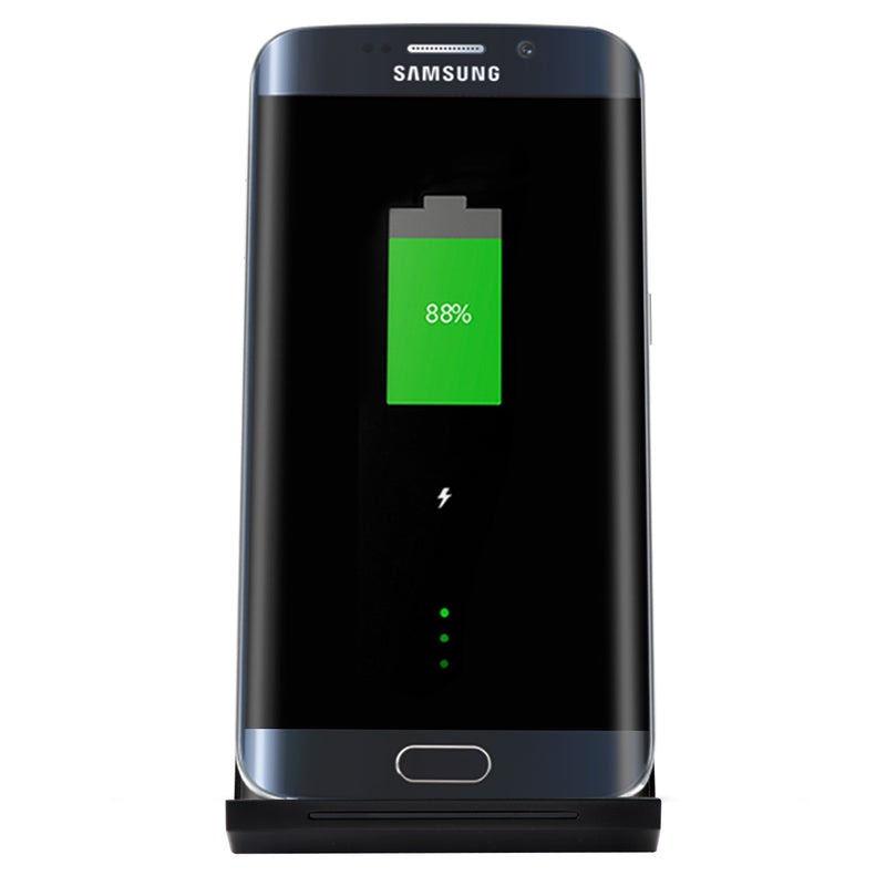 MOVMAO Wireless Desktop Non-slip Fast Charging Stand for Samsung