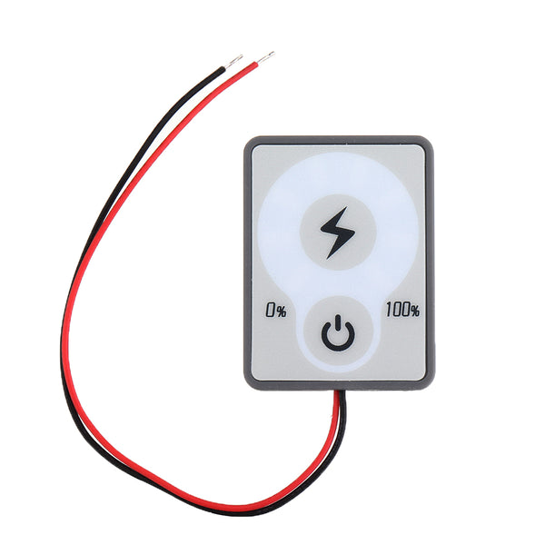 TD16 24V LED Battery Power Indicator Touch Button Power Display Lead-acid Tester Detector