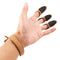 Tactical Archery 3 Fingers Protector Sleeve Microfiber Traditional Archery Recurve Bow Finger Gloves