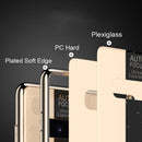 Bakeey Luxury Shockproof Tempered Glass TPU Bumper Protective Case for Samsung Galaxy S10