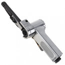 Linear 7100 10mm Pneumatic Air Belt Sander Drawing Machine Polishing Grinding Die-casting Aluminum Tools with 2Pcs Sanding Belts
