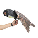 Prowler Owl Decoy Bird Pest Deterrent Scarer Scarecrow Garden Decorations