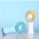 Portable Cooling Fan Mini Usb Charging Fan Mute Strong Wind Handheld Fan