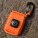 ZANLURE 10 In 1 Multifunctional Outdooors Fishing Paracord 550 Survival Kit Emergency Kit Fish Bag