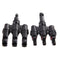MC4 T-type 3 Branch Parallel Connector Solar Panel Adapter Photovoltaic Connector