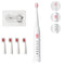 USB Rechargeable Toothbrush 5 Brush Modes Sonic Electric Toothbrush Soft Fursoft IPX7 Waterproof