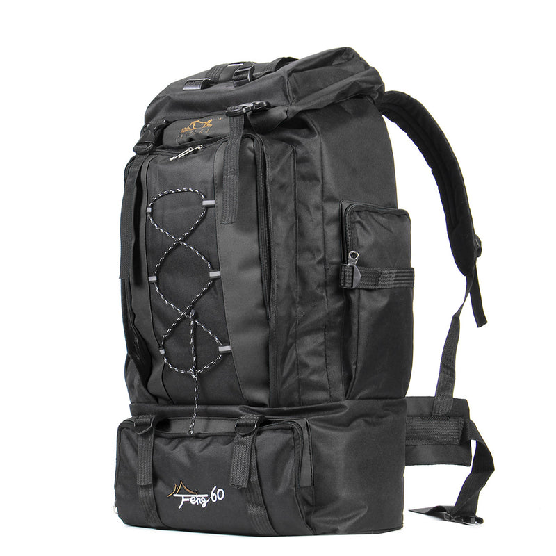 60L Outdoor Sport Hiking Camping Rucksack Bag Luggage Travel Backpack Waterproof