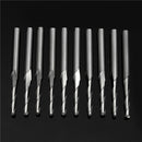 10pcs 3.175mm Shank Ball End Milling Cutter 3.175x2x12mm Mills Drill Bits