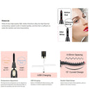 Electric Heated Eyelash Curler  Heating Long Lasting Curled Eyelashes Painless Curved Beauty Make Up Tool