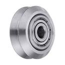 5pcs 625zz V Type Stainless Steel Pulley Concave Idler Gear With Bearing for 3D Printer