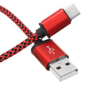 2A Nylon Braided Type-C USB Fast Charging Data Cable 0.3m For Samsung S8 Letv Xiaomi 6 mi5 mi6