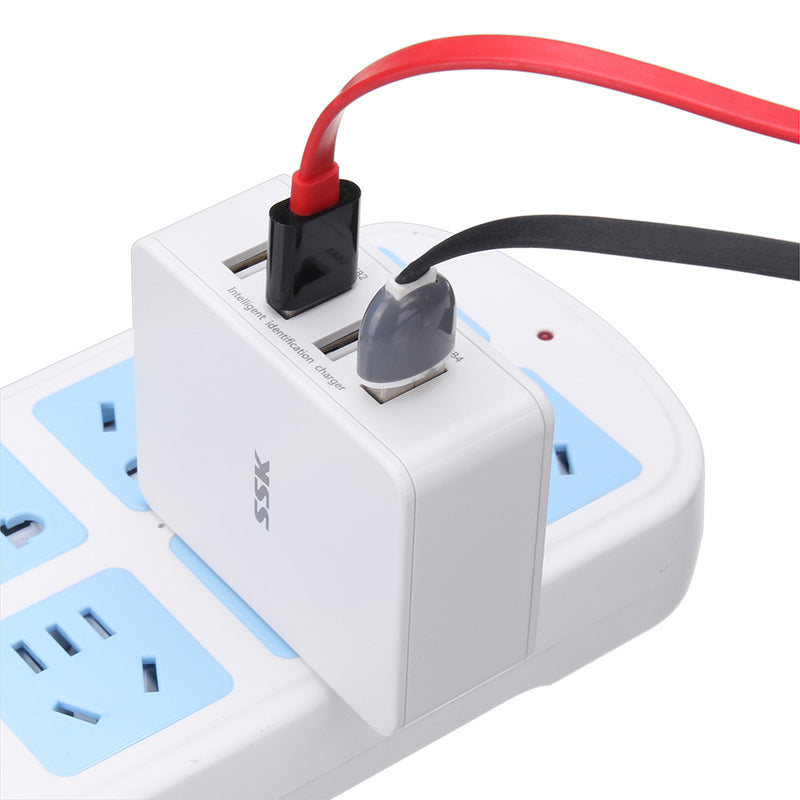 SSK 4 USB Port 5V 5A US Plug USB Charger Tablet Charger
