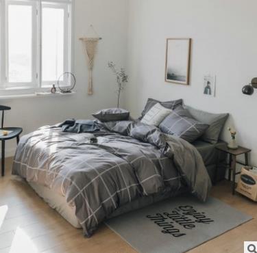 IKEA Style 100% Cotton Bed Sheets Softest 3 Styles Bedding Sets Collection Deep