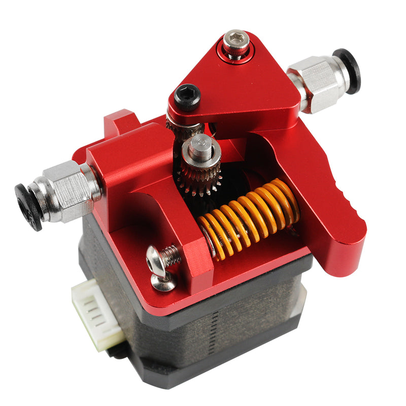 Upgraded Aluminum Dual Gear Pulley Dual Drive Extruder Kit For Creality CR-10 / CR-10S / CR-10S Pro / Ender-3 / Ender-3 Pro 3D Printer