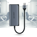 UGREEN CM208 5 in 1 USB3.0 High Speed with Gigabit Ethernet USB Hub Aluminum Alloy Extender Connector Selfcontainning with Power Supply Interface for PC Laptop