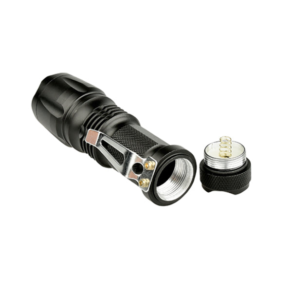 XANES 1209 XPE 600LM 3Modes Zoomable EDC LED Flashlight