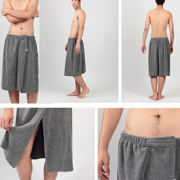 Honana BX-R358 Bathroom Summer Soft Mens Bath Wrap Towels Shower Spa Bath Towel Wrap