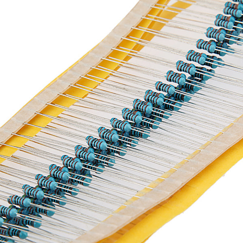 1200pcs Metal Film Resistor Assortment Kit Set 20 Kinds Value