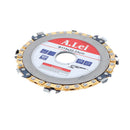 Drillpro Gold 4-1/2 Inch Grinder Chain Disc 8 Tooth Wood Carving Disc For 125 Angle Grinder