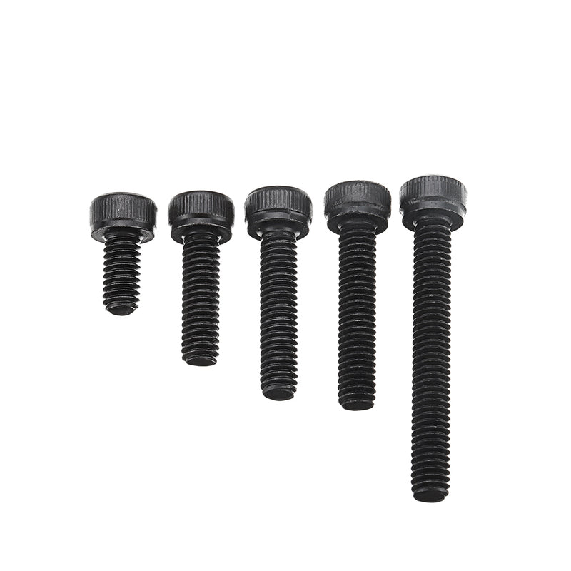 Suleve MXCH8 1080Pcs M2 M3 M4 Hex Socket Cap Head Screw Carbon Steel 12.9 Grade Bolt Nut Assortment Kit 4-30mm