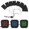 8 In 1 Electric USB Clothes Heating Pads Adjustable Temp Thermal Clothing Jacket