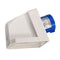 3Pin Blue Waterproof Industrial Plug Sockets 220V-250V 16A IP44 Inlet Socket Connector