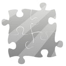 4Pcs 3D Puzzle Mirrors Wall Sticker Modern Art DIY Home Room Decorations