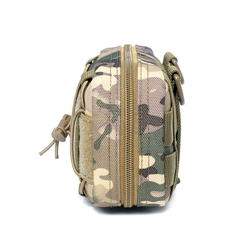 Outdoor Hunting Tactical Bag Military Camouflage Molle Kettle Bag Sports Waterproof Waist Pocket