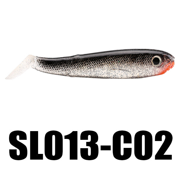 SeaKnight SL013 6pcs/lot 7.4g 3in T Tail Fishing Lure Soft Bait Fishing Lure for Carp Fishing