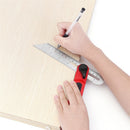 Drillpro Protractor Angle Ruler T Shape Ruler Adjustable Ruler with Level