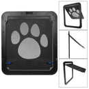 37x42cm Large Medium Dog Cat Pet Door Screen Window ABS Magnetic Auto Lock Flaps