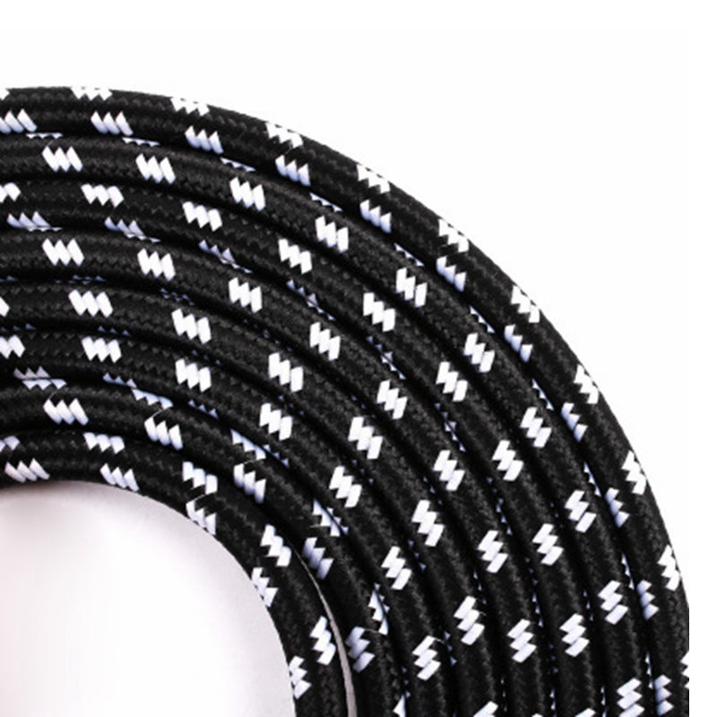 Debbie GT-L5 3m/6m Electric Guitar Cable Musical Instrument Cable with 6.5mm Head Plug 6.3mm Jack for Guitar Bass Keyboard Effect Pedal