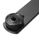 Universal Dual Flash Bracket Holder Hot Shoe Mount with 1/4 Screw for Tripod DSLR Camera