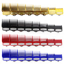 8Pcs Hair Clipper Cutting Guide Combs Set With Metal Clip Replacement Tools For WAHL Hair Cutting Machine