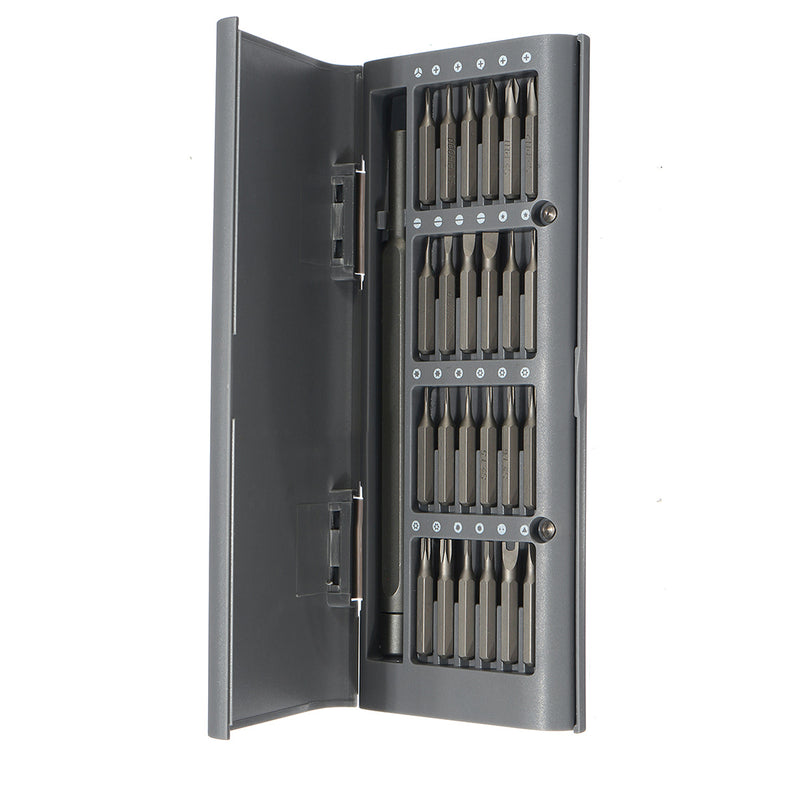25 In 1 Precision Screwdriver Magnetic Screwdriver Set Repair Alloy Case Electronics Repair Tool Kit