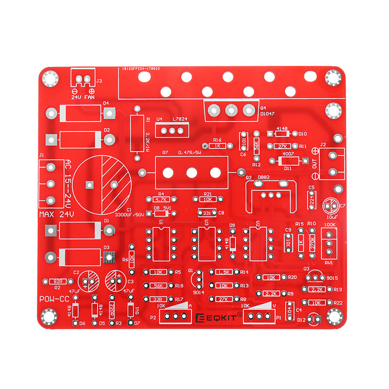 EQKIT Constant Current Power Supply Module Kit DIY Regulated DC 0-30V 2mA-3A Adjustable