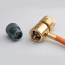 LAOTIE Gas Converter Valve Canister to Green Propane Tank or MAPP Gas Adapter Outdoor Camping Stove