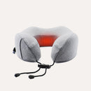 IPRee Travel Intelligent Heating 3 Modes U Type Pillow Latex Sponge Moxa Hot Pack Neck Pillow