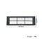10pcs Replacements for Xiaomi Roborock Xiaowa Vacuum Cleaner Parts Accessories 4*5-arm Side Brushes 2*Filters 2*Main Brushes 1*Yellow Brush 1*White Brush