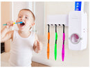 Automatic Toothpaste Squeezer Dispenser Bathroom Automatic Toothpaste Dispenser Squeezer Toothbrush Holder Set