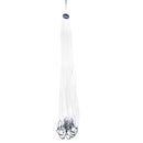 ZANLURE 2.4M Fishing Net Nylon Monofilament Mesh Gill Easy Throw Casting Fishing Tool Fishing Net