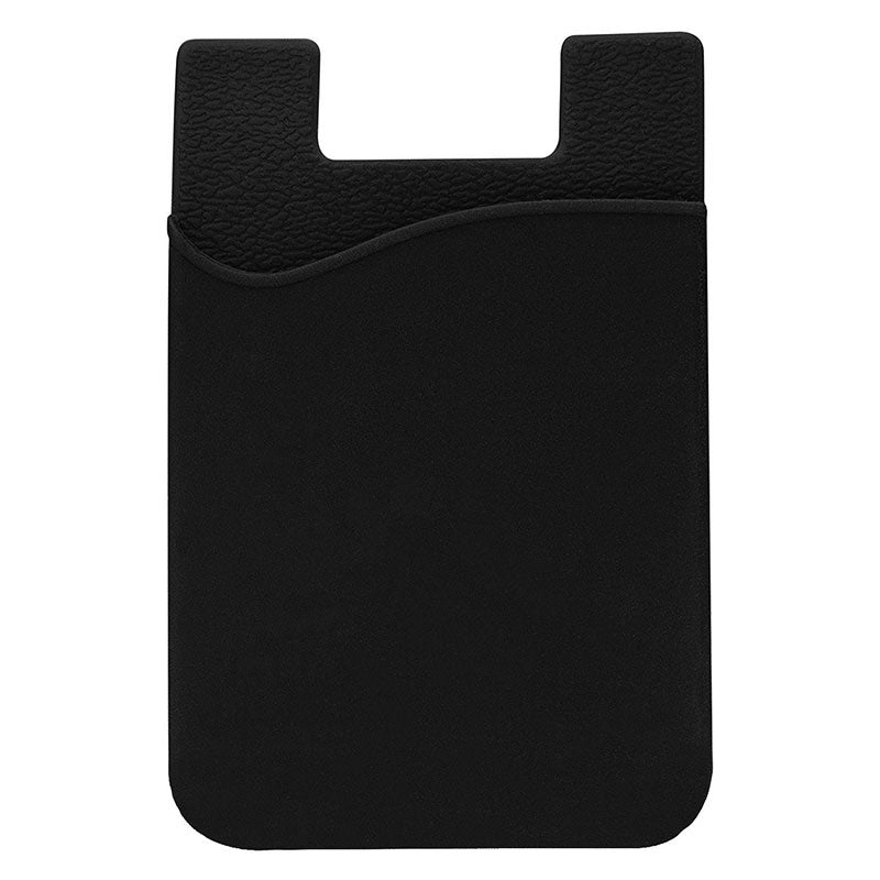 KCASA KC-CC01 Adhesive Cell Phone Wallet Silicone Money Credit Card Earphone Holder Stick-on Pouch