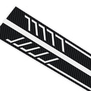 5D Carbon Fiber Racing Side Stripe Car Decals Stickers For Mercedes-Benz C Class W204 C180 C200 C230 C280 C300 C320 C350 C63 AMG