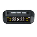 External Solar Voice Tire Pressure Monitoring System USB Pressure Detector Monitor Built-in Sensor
