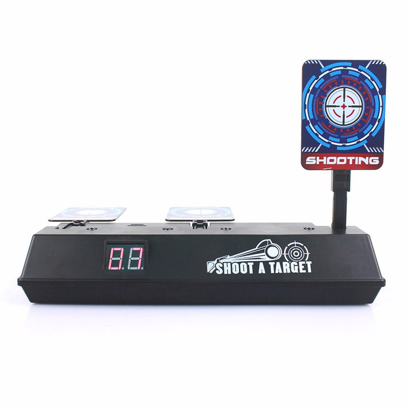 Auto-Reset Electric Scoring Shooting Target with Light and Sound Scoring Practice Target for Nerf Tool