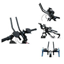 BicyclE Mountain Road Bike Separated TT Alloy PVC ResT-Handlebar Relaxation Vice Handlebar