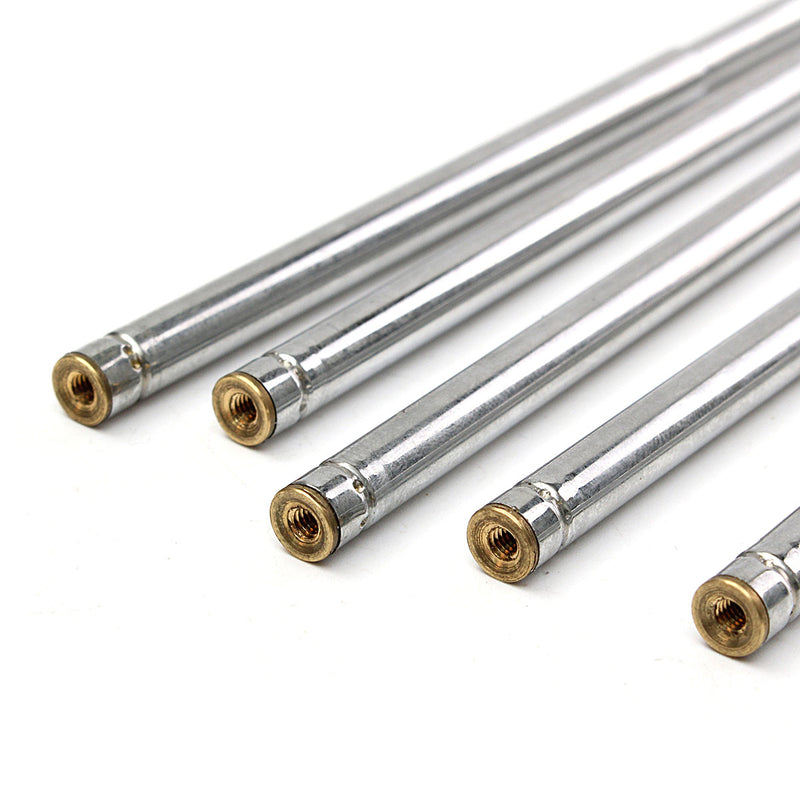 5pcs 30cm Length Telescopic Antenna Aerial FM Radio TV Replacement Tool 5 Sections