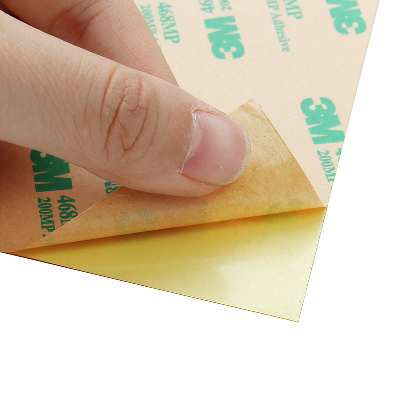 150*150*0.3mm Polyetherimide PEI Sheet With 3M Glue For 3D Printer
